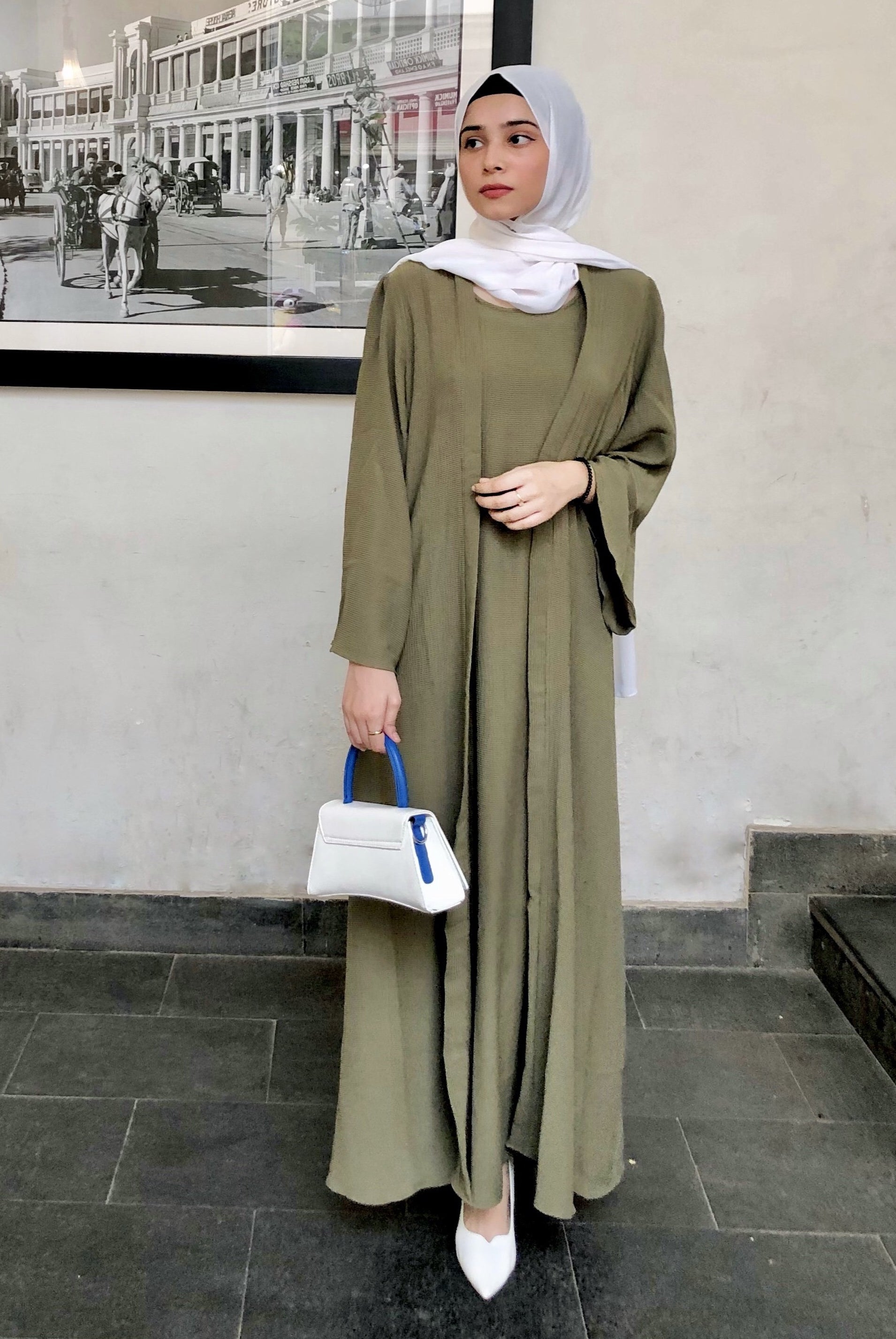 OPAL TWO PIECE ABAYA - Modest Essentials