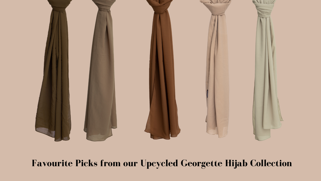 Favourite Picks from our Upcycled Georgette Hijab Collection