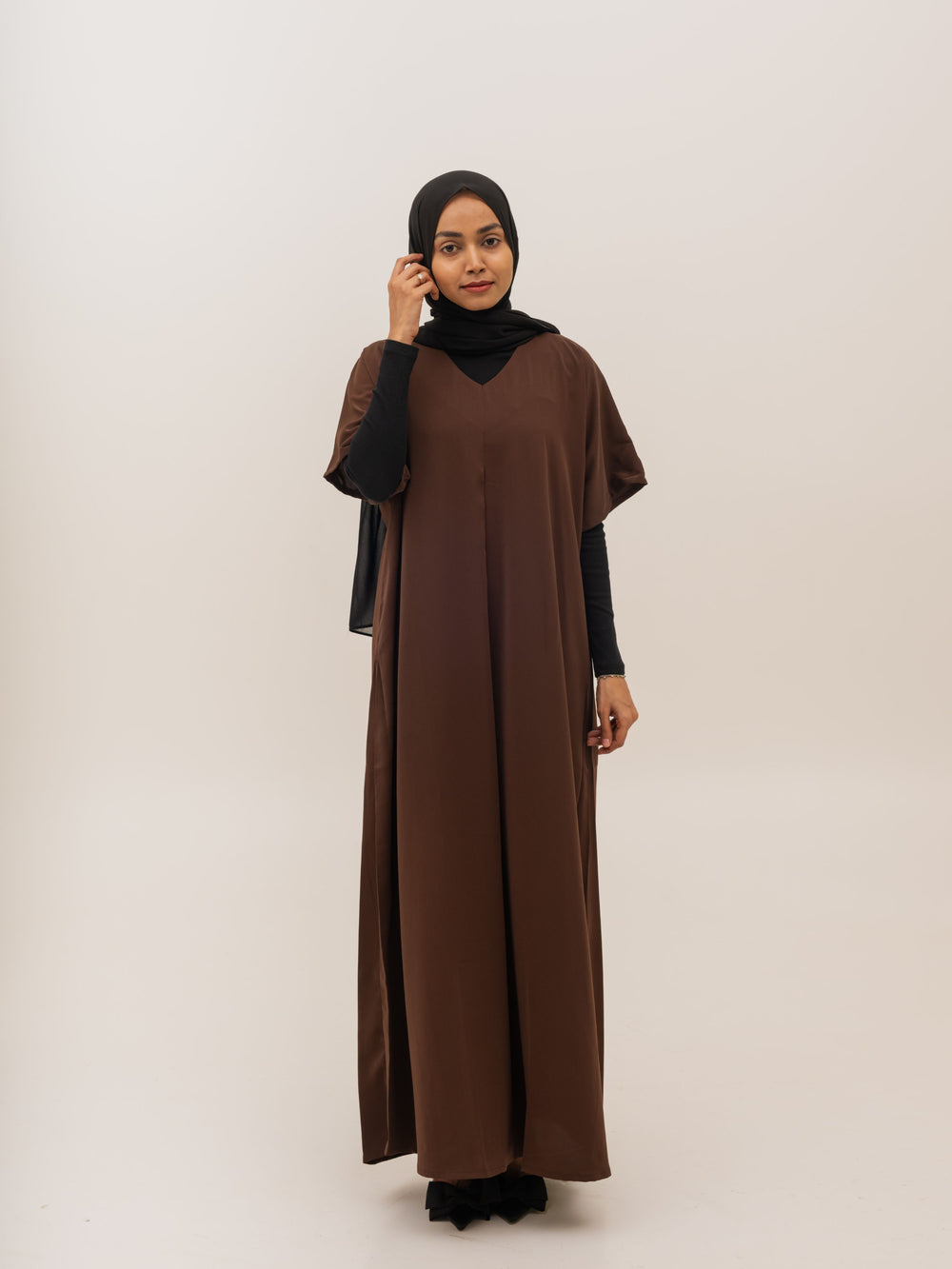 Mocha Premium Airtech™️ Layering Dress - Half Sleeve