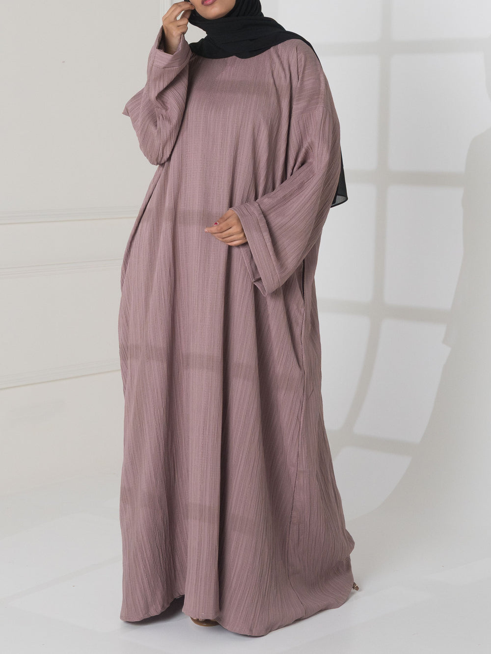 Ezra Everyday Abaya - Mauve
