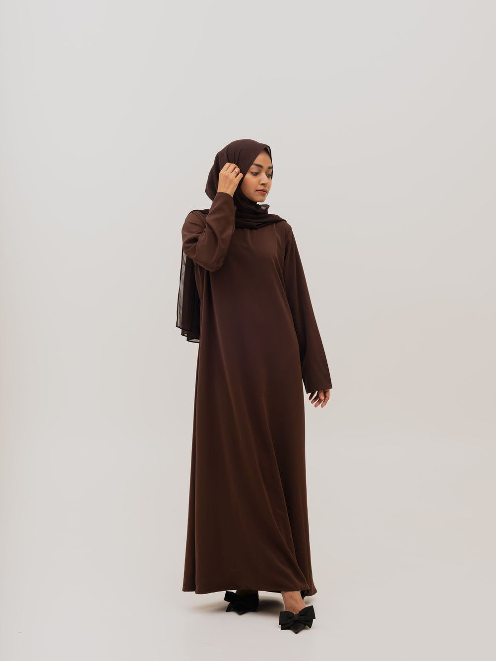 Mocha Premium Airtech™️ Layering Dress - Full Sleeve