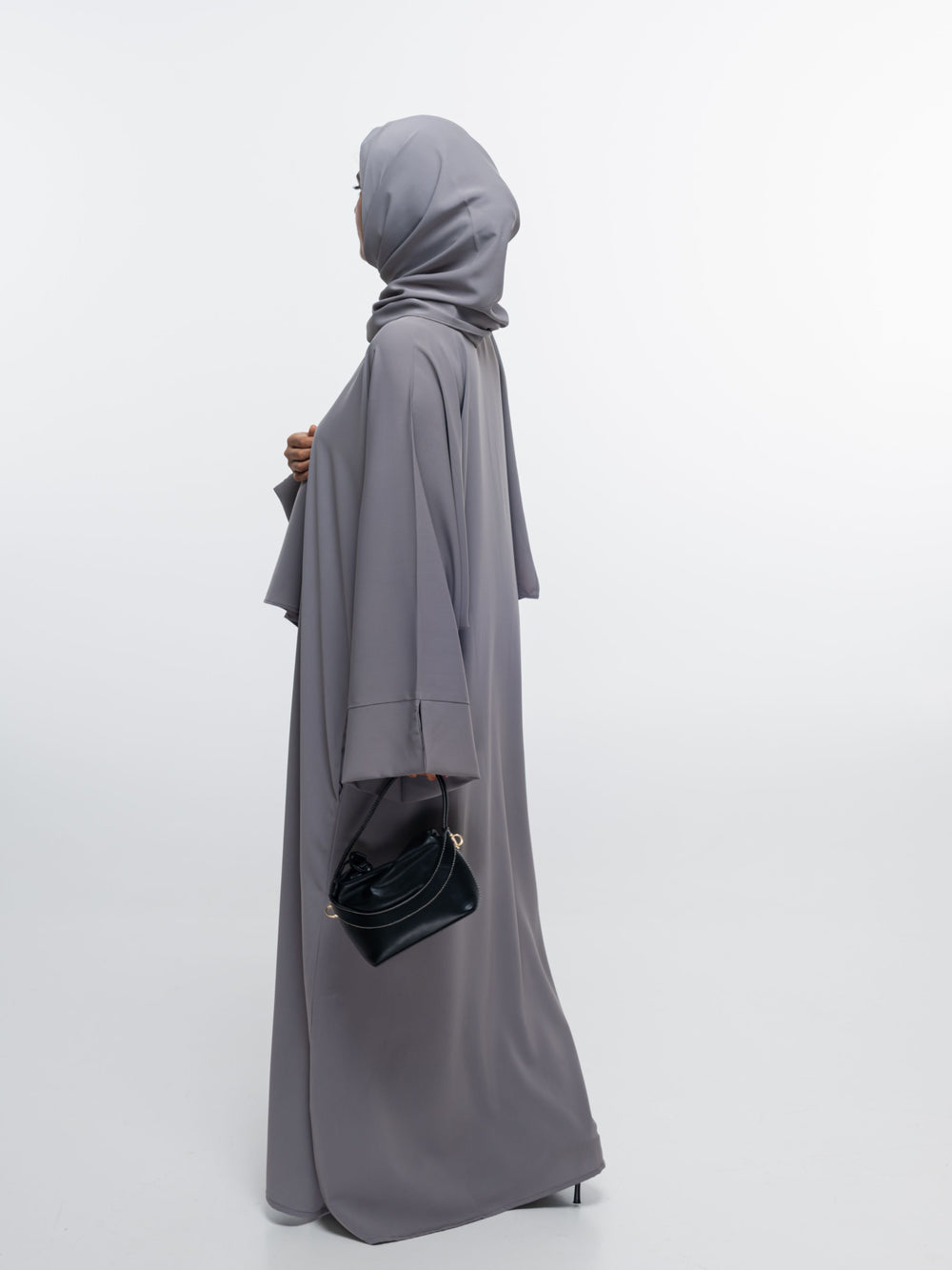 Essential Abaya - Kaftan Fit - Cloud Foam