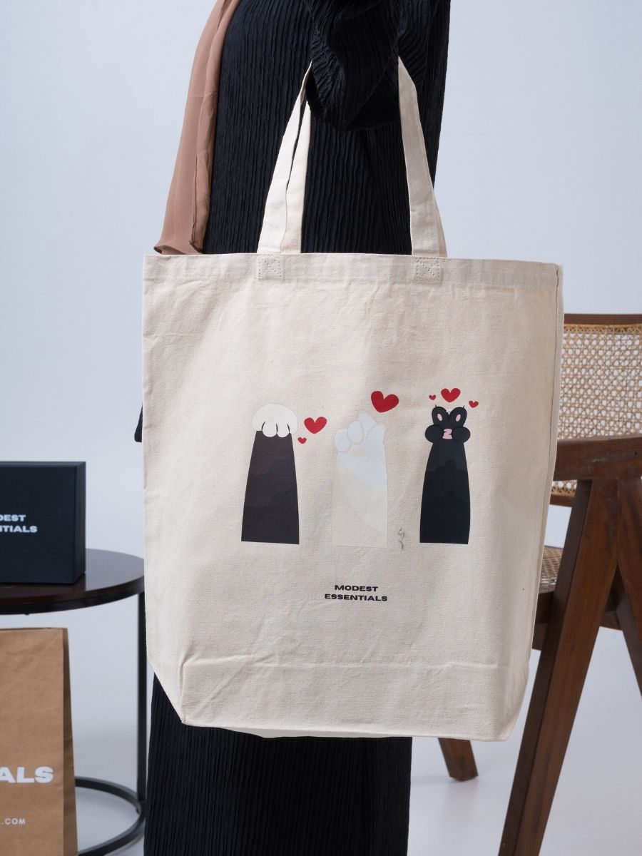 Signature Tote Bag - Paws
