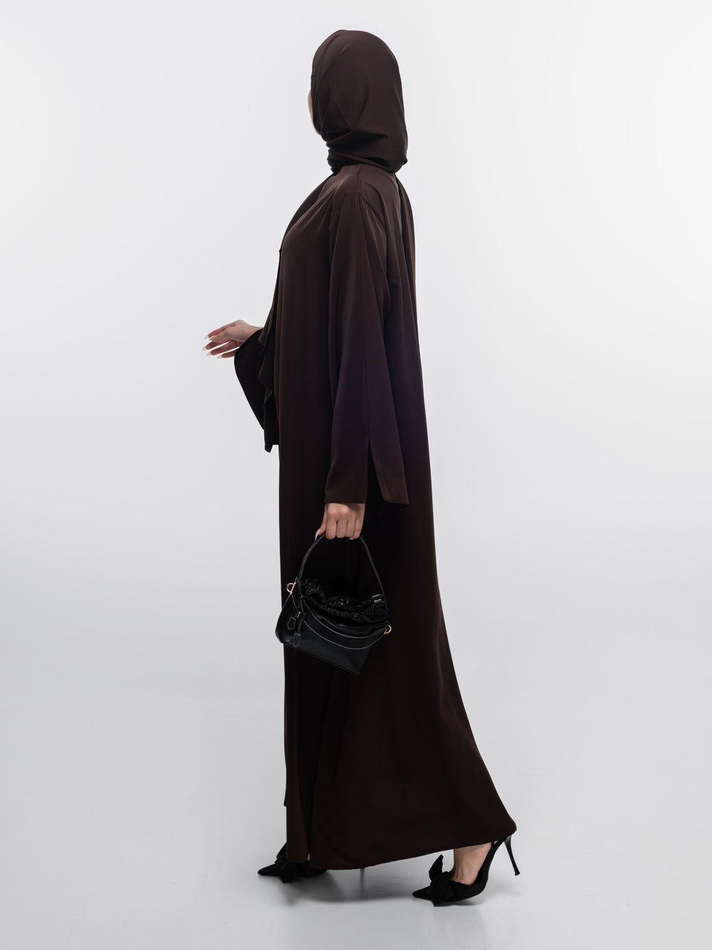 Essential Abaya - Straight Fit - Mocha