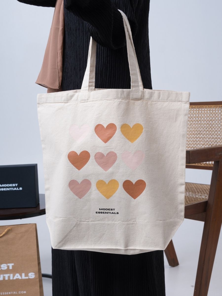 Signature Tote Bag - Hearts