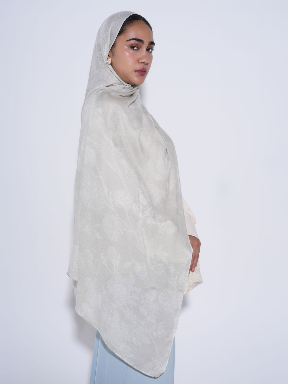 Printed Modal Hijab - The Minimal