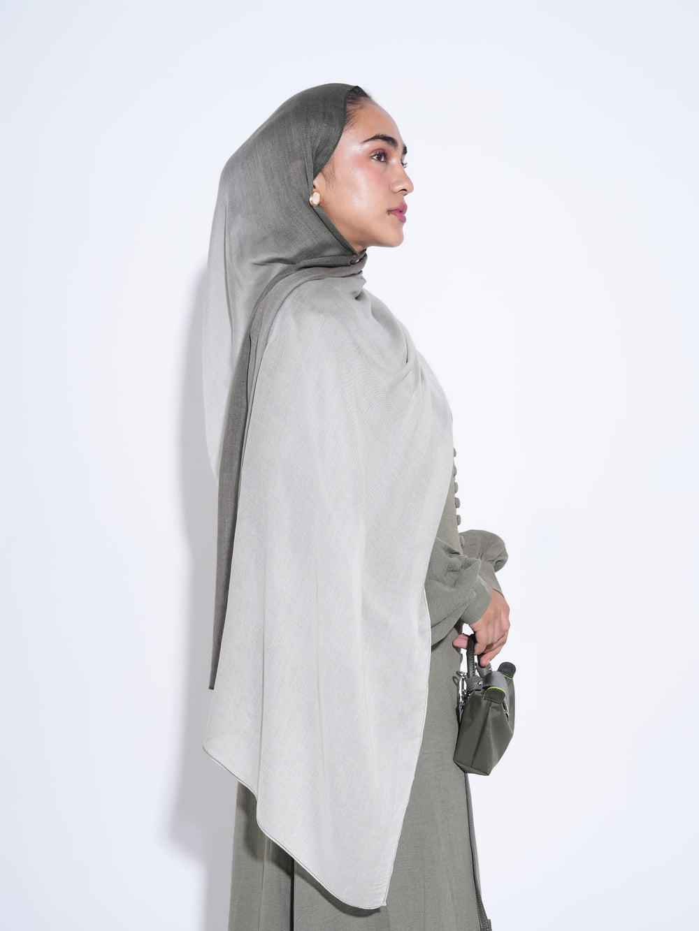 Matcha Swirl Ombre Modal Hijab