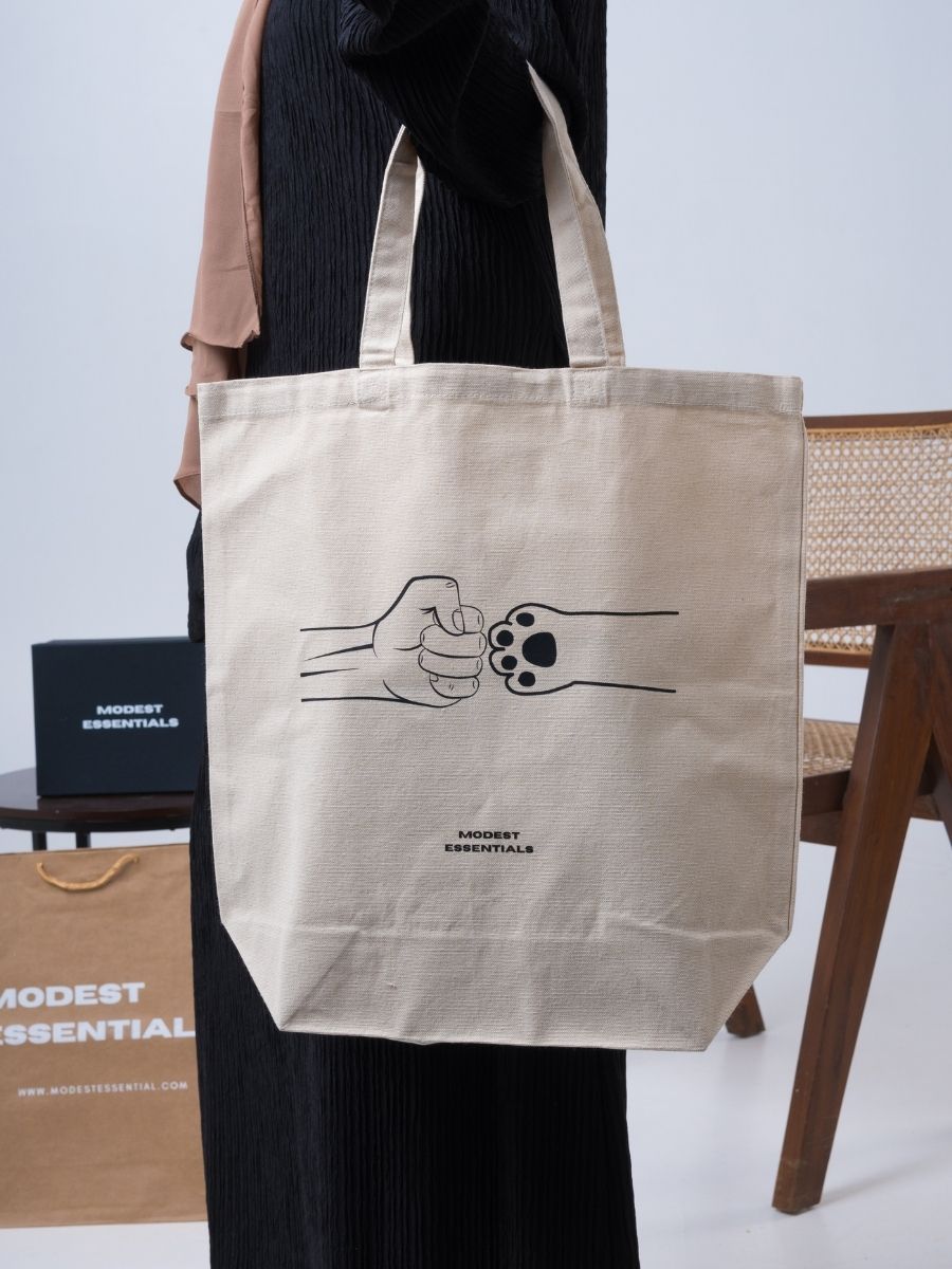 Signature Tote Bag - Fist ♡ Paws