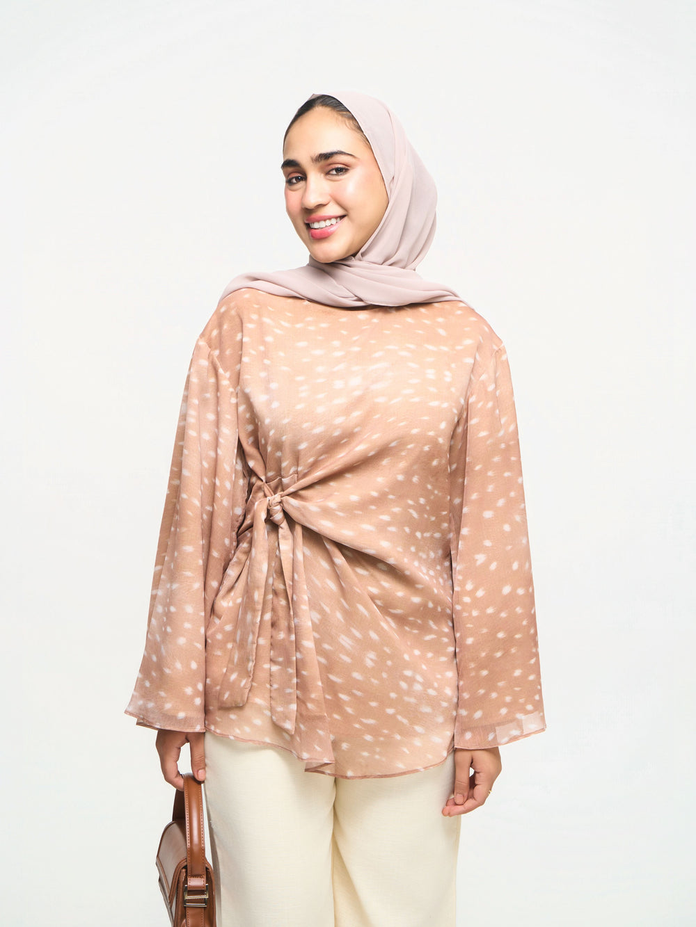 Fawn Print Top