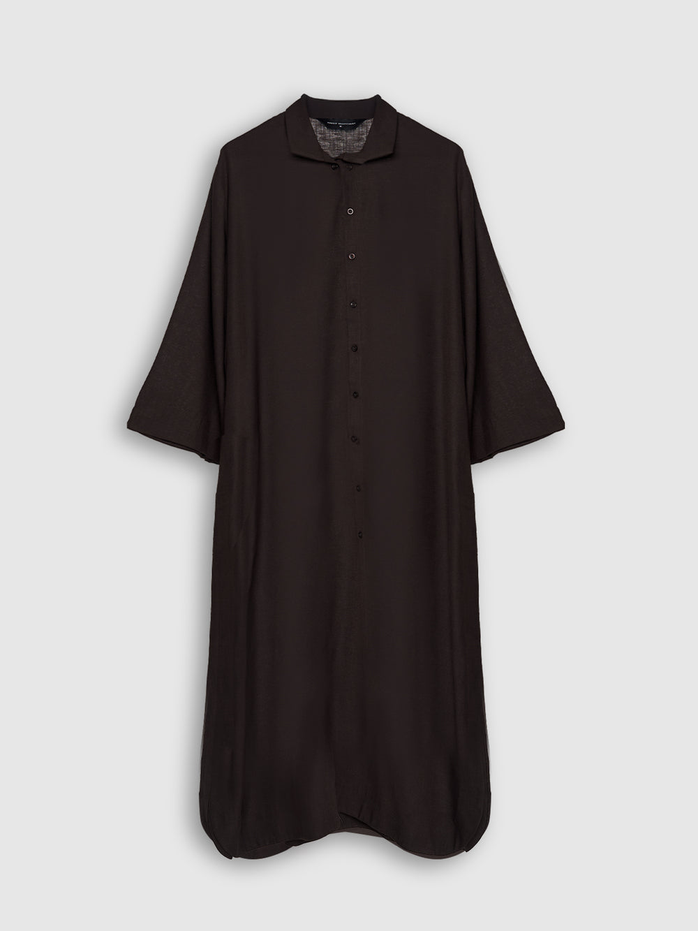 Linen Abaya - Brown