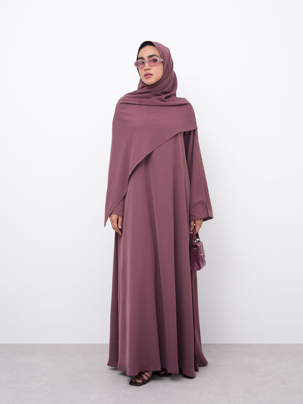 Essential Abaya - Straight Fit - Maple Pie