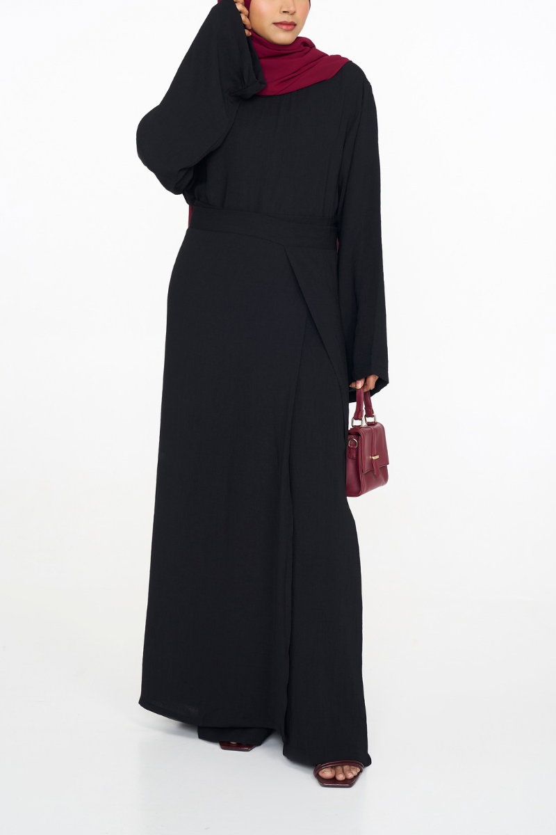 Rida Jumpsuit Set - Black