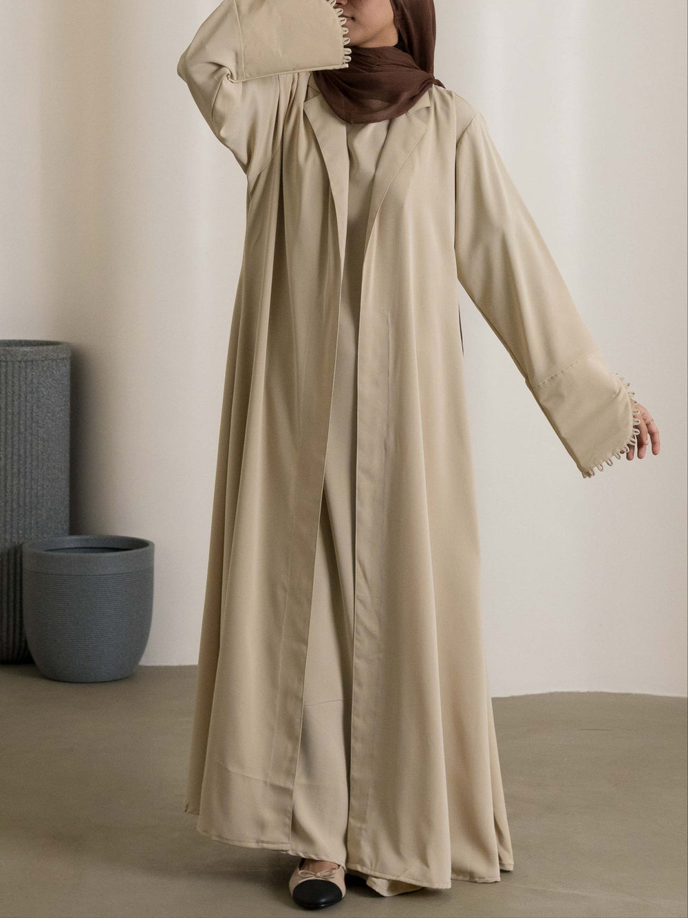 Maryam Abaya - Beige