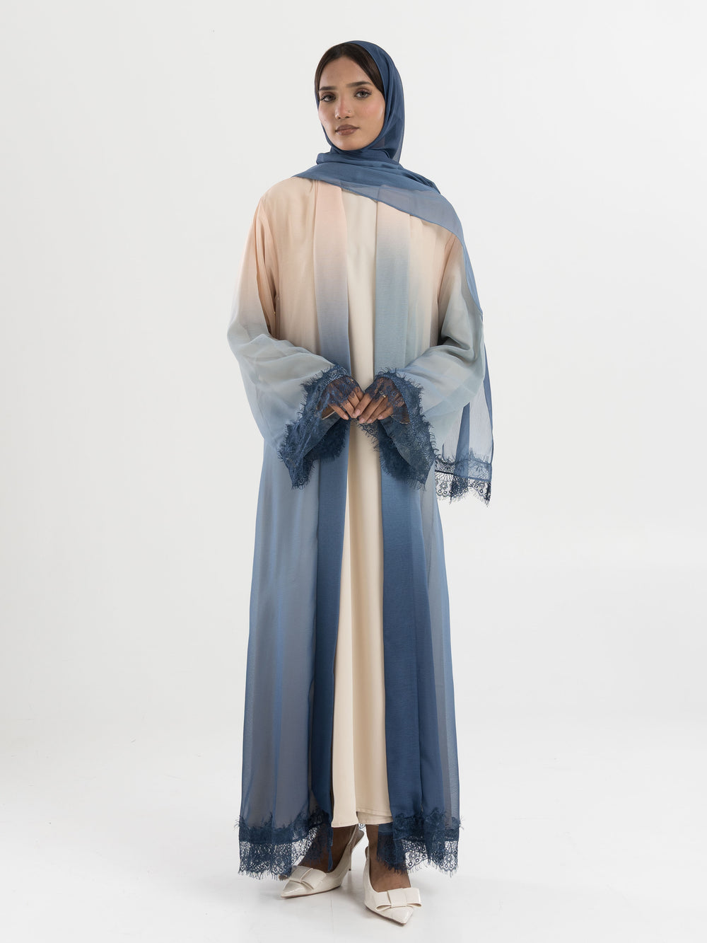 Bahr Printed Abaya