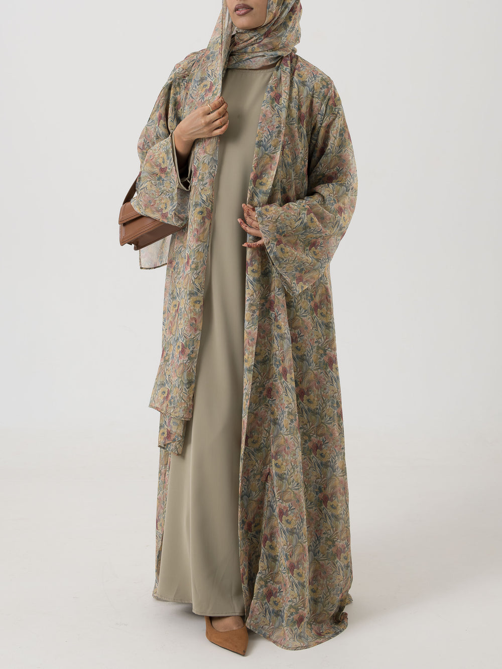 Emily Printed Abaya