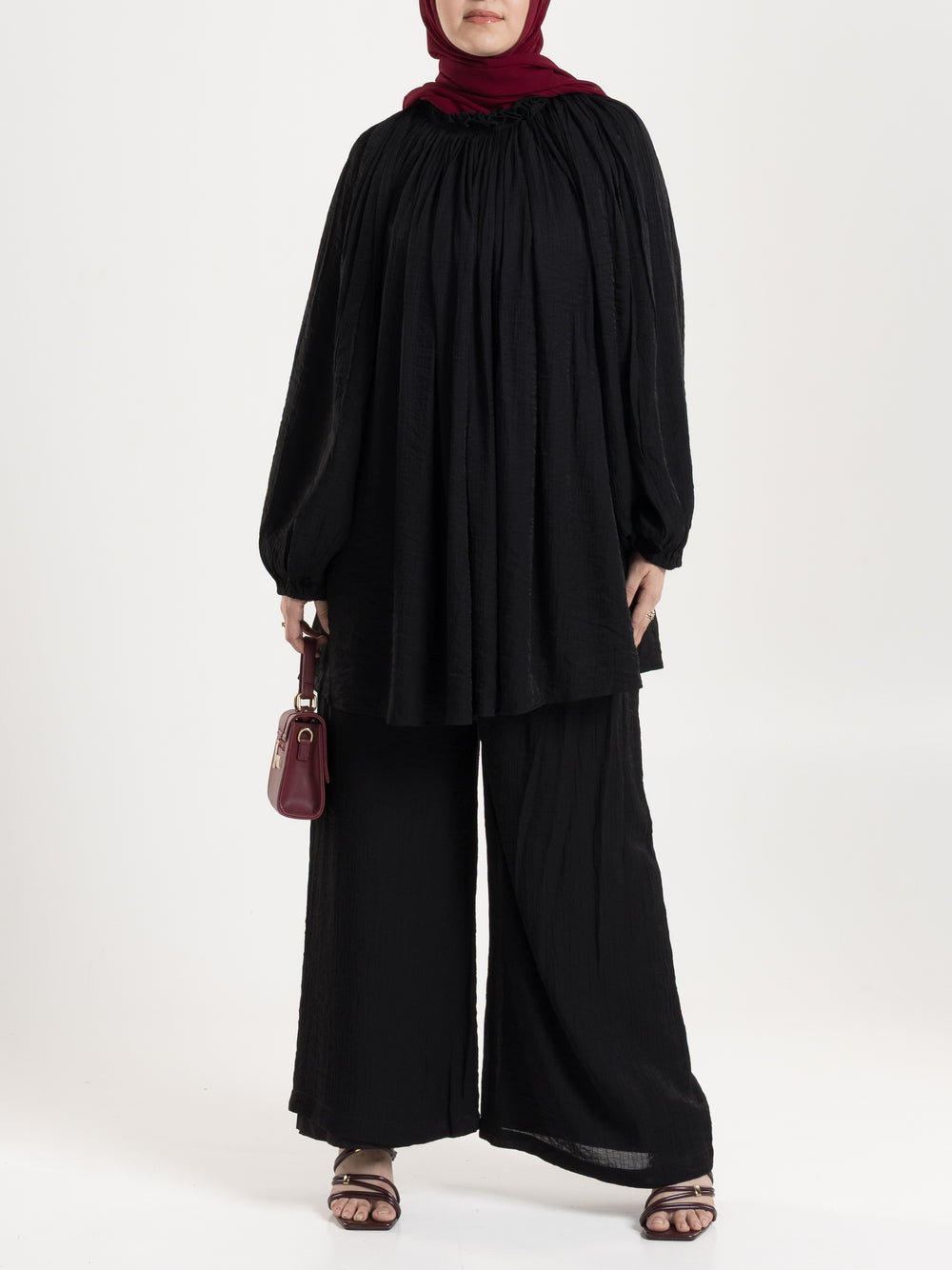 Hazel Co-Ord Set - Black