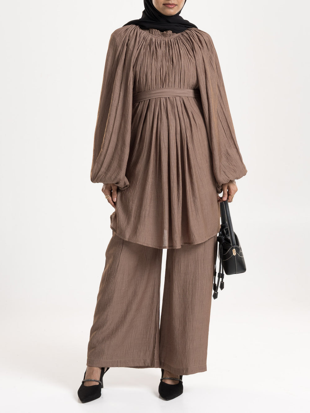 Hazel Co-Ord Set - Brown
