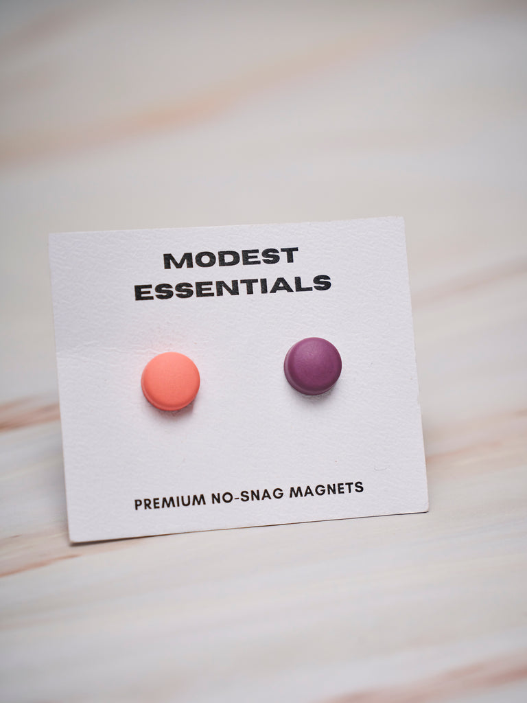 Pink & Purple Hijab Magnets - Modest Essentials