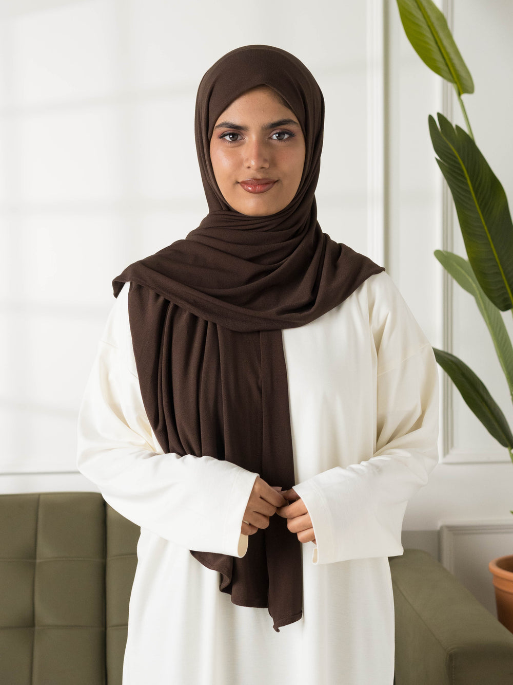 Easy Hijab - Dark Brown