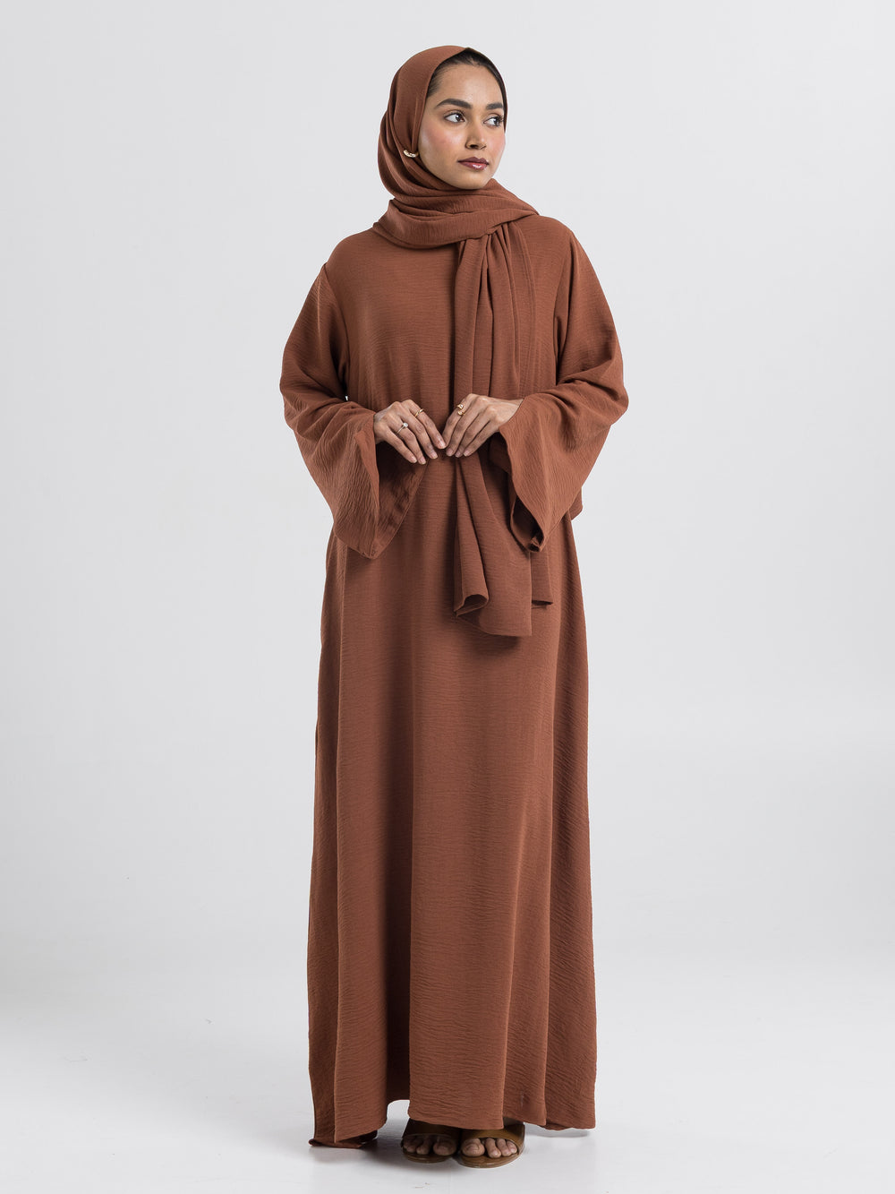 Essential Umrah Abaya - Honey