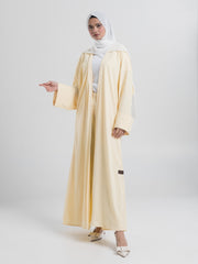 Pant Abaya Set - Yellow