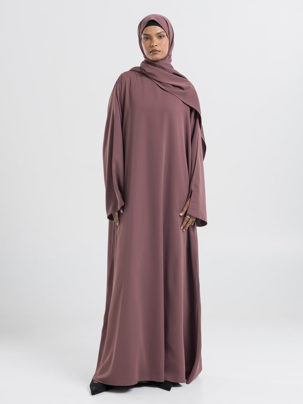 Essential Abaya - Straight Fit - Maple Pie