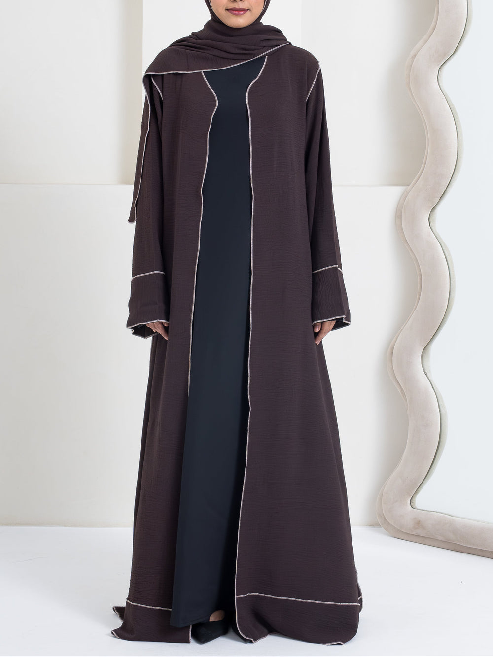 Lihaf Abaya - Dark Brown