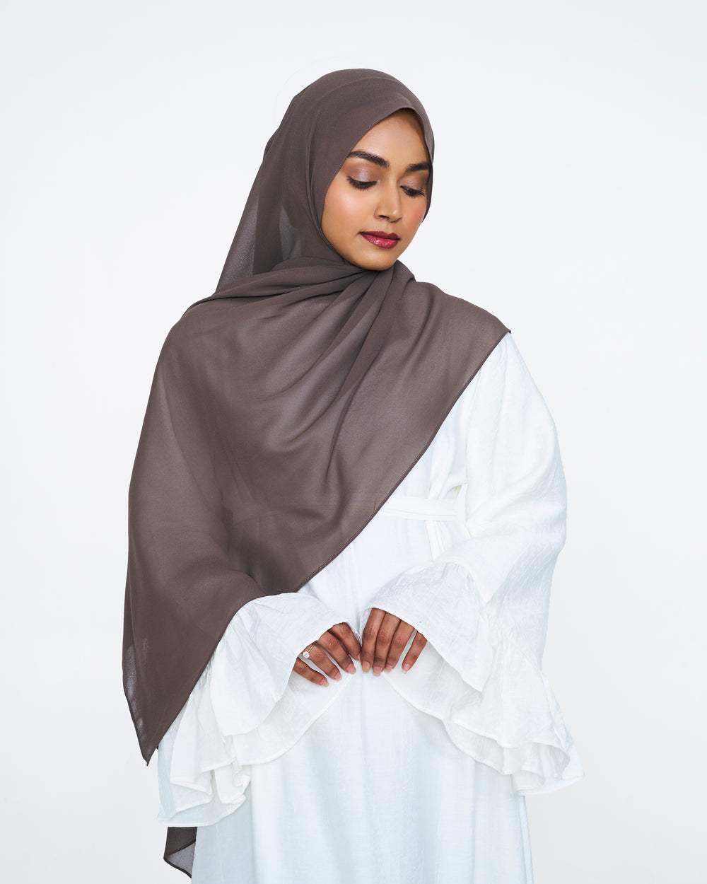 Dark Taupe MagnetEase Hijab