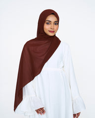 Rust MagnetEase Hijab