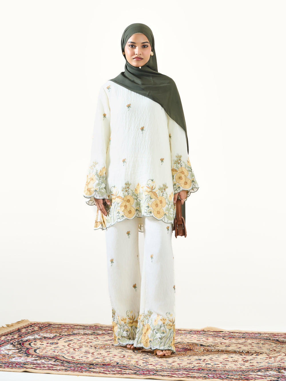 Selene Co-ord Set - Ivory