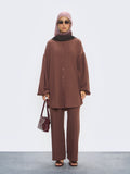 Arfa Co-ord Set - Mocha