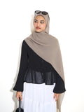 Chiffon Hijab - Mushroom