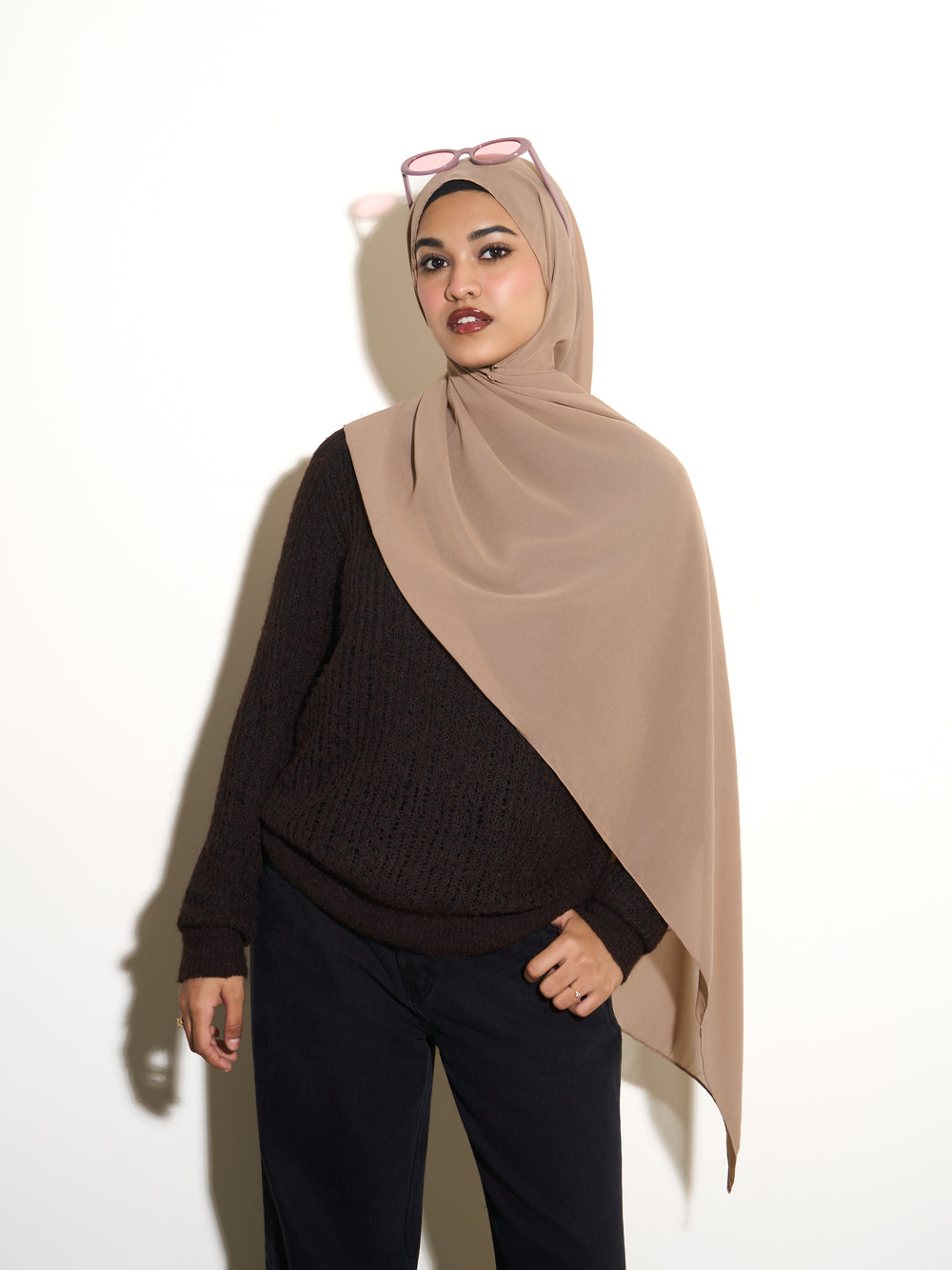Chiffon Hijab - Nude