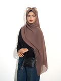 Chiffon Hijab - Hazelnut