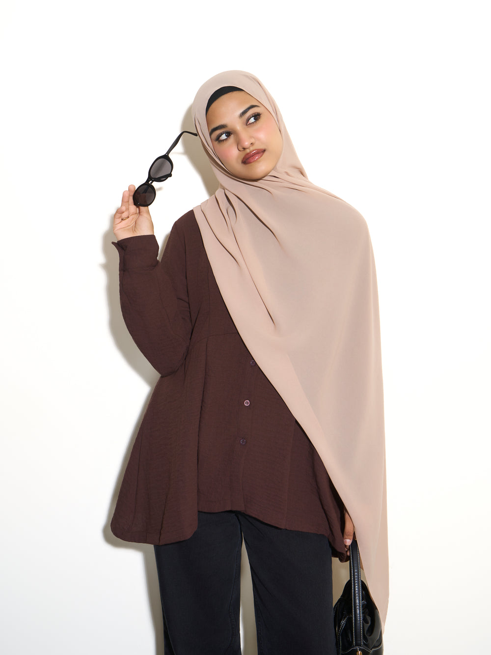 Chiffon Hijab - Beige