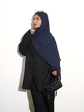 Chiffon Hijab - Navy