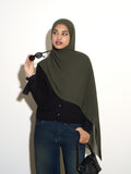 Chiffon Hijab - Olive