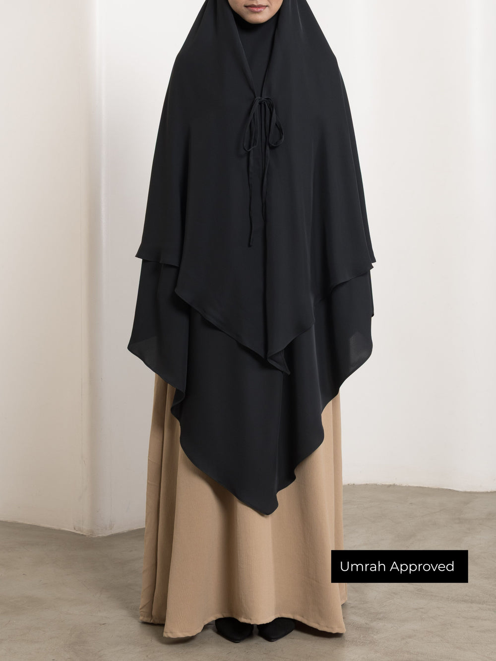 Bow Khimar - Black
