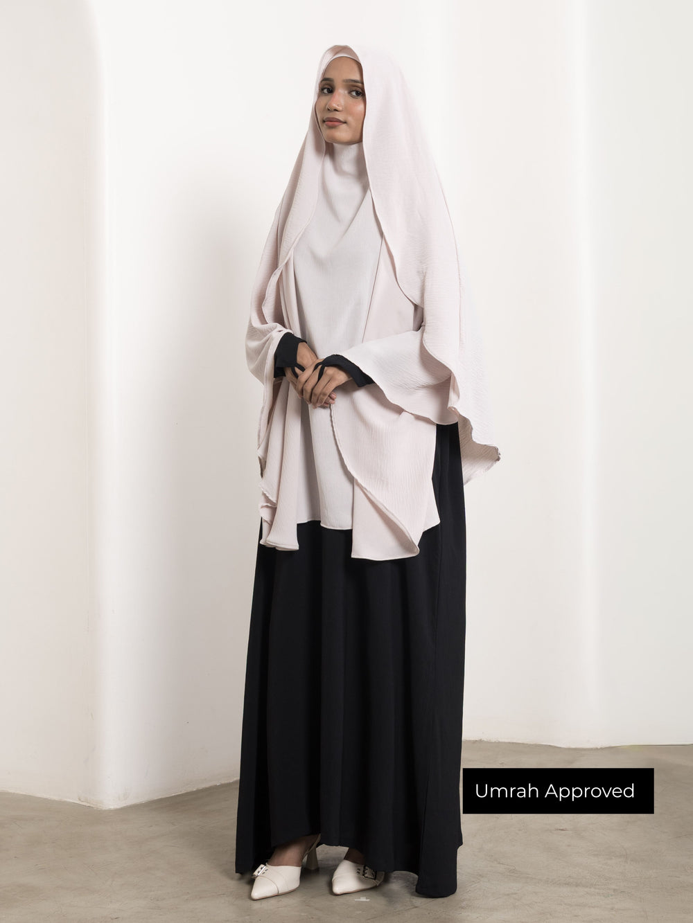 Flap Khimar - White