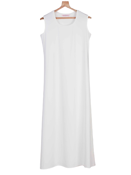 White Layering Essential Dress