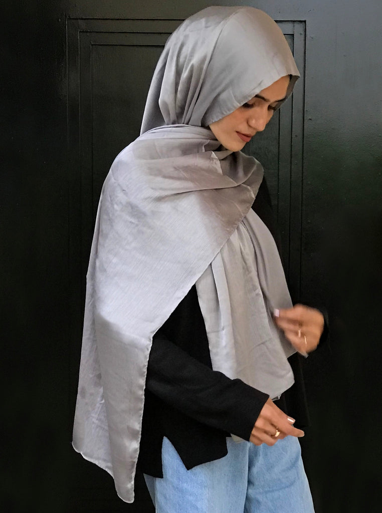 SHOP Diamond Dust Satin Silk Hijab - Modest Essentials