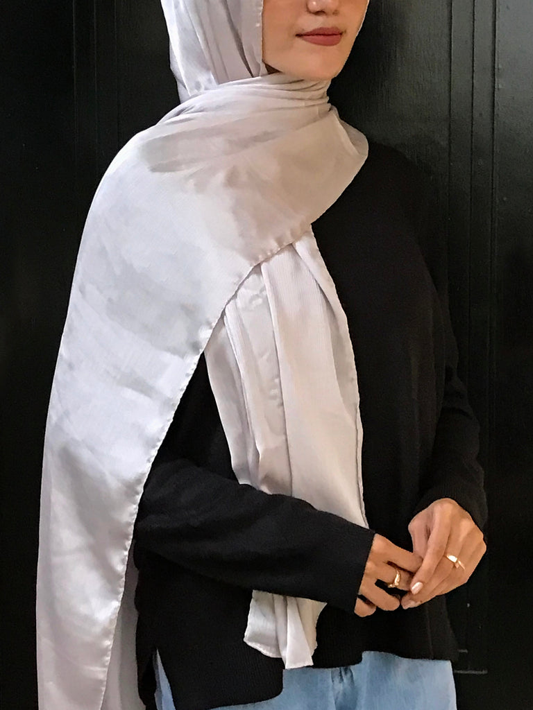 Tinker Satin Silk Hijab - Modest Essentials