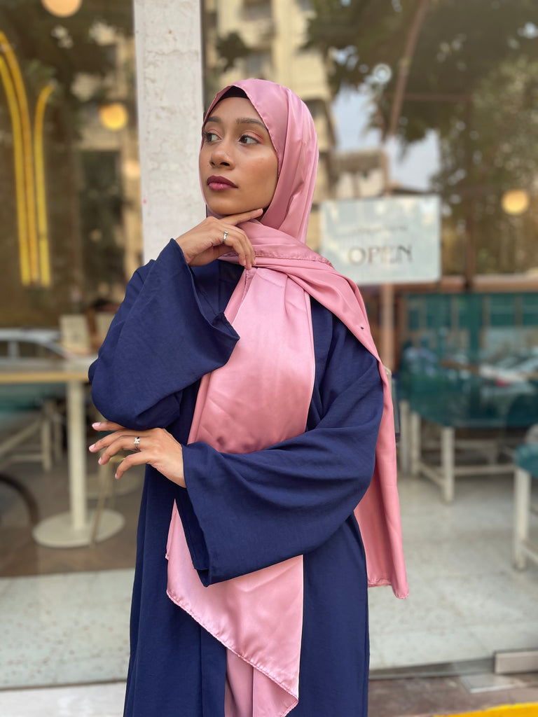 Garnet Satin Silk Hijab - Modest Essentials