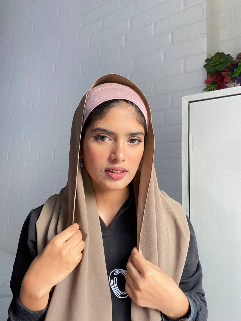 BUY Pink Premium Hijab Cap - Modest Essentials