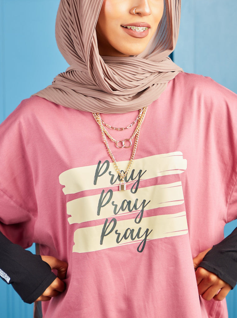 BEST Pray - Oversized T-shirt - Modest Essentials
