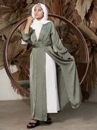 BUY WARAQA EVENING DRESS (GREEN) - Modest Essentials