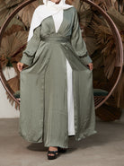 WARAQA EVENING DRESS (GREEN) - Modest Essentials